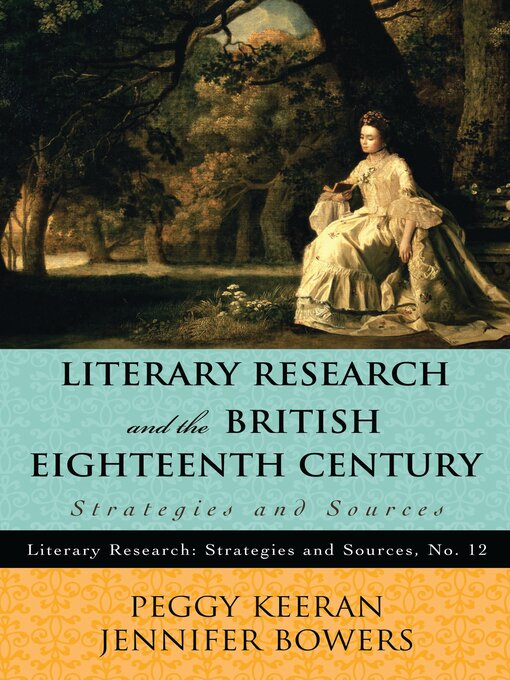 Title details for Literary Research and the British Eighteenth Century by Peggy Keeran - Wait list